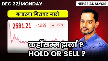 Dec 22 | Nepse Update | Stock Market Analysis by Ram Hari Nepal