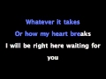 For You I Will - Monica Ft. 112 - KARAOKE SING ALONG with Lyrics