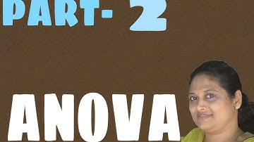 ANOVA-Part -2(in Malayalam)(B.Com/BBA/MBA/M.Com)