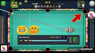 8 ball pool (blue hope cue) 9 ball trick 100℅ working 😂
