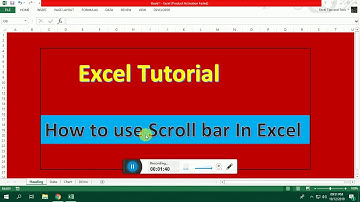 Excel vlookup with Scroll bar