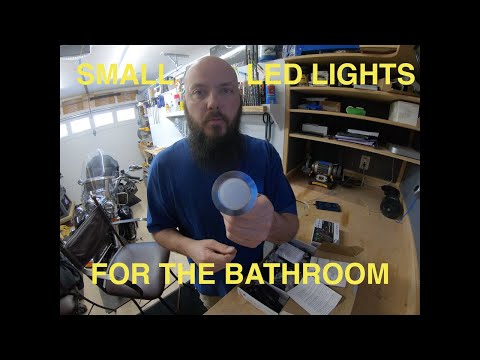 installing-small-led-lights-over-the-tub-or-shower.