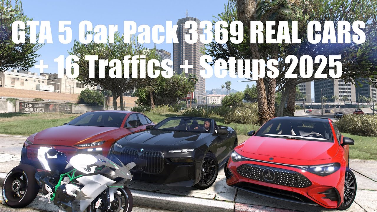 GTA Top Car Pack 3169 Add On 200 Replace Real Cars 16 Traffics 1 