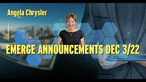 ACN Emerge Announcements With Angela Chrysler