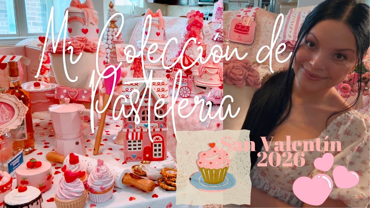 Mi Nueva Colección De Pastelería 🎀 San Valentín  2026 ♥️