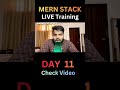 🚀 FREE LIVE MERN Stack Course | Day 11 | Objects in JavaScript | Learn FullStack Development