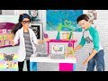 Barbie School Movie Ep 4 - Skipper & Ryan Partners in Science Lab Class Project Makes Love Potion