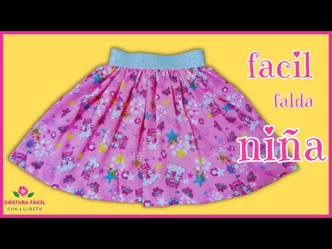 Video: Cómo Coser Una Falda Para Un Niño