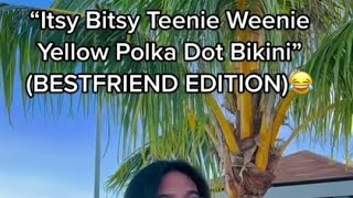 Itsy Bitsy Teenie Weenie Yellow Polka Dot Bikini parody bisaya version (Boy best friend edition)