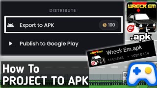 How To Export Your Project into apk | Max2D Tutorial 