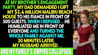 My Father Humiliated Me At My Brother's Engagement Party — But My Husband Had The Final Word