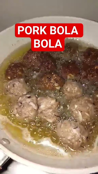 pork Bolabola #shorts #viral #trending #highlights #cooking