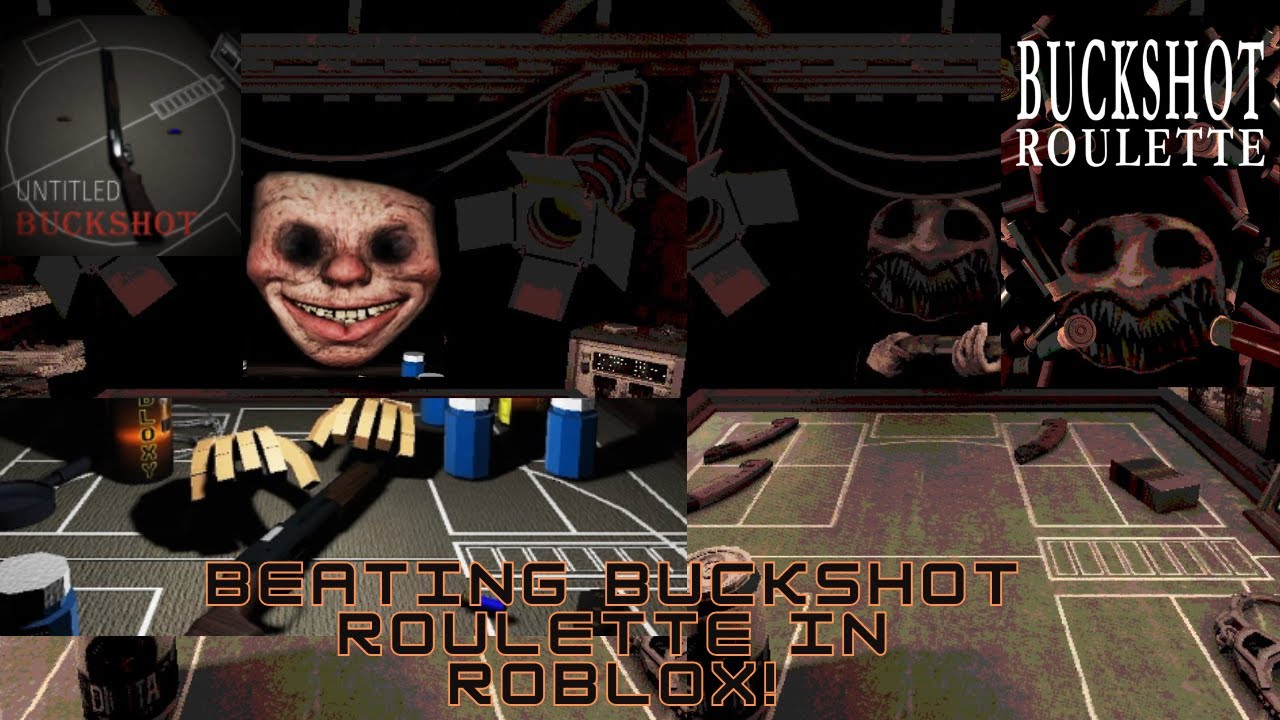Beating buck Shot Roulette in Roblox! EZ FR - YouTube