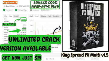 King Spread FX Multi v1.5 + Indicators | Category : MT4 EA ( No DLL) | Source Code Available.