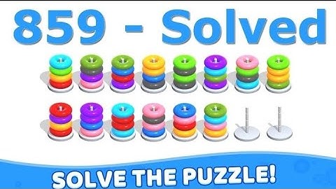 Level-859 in color hoop stack