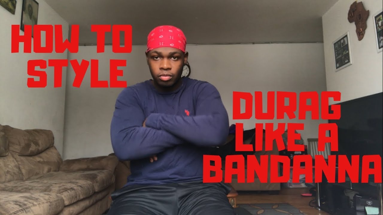 How To Style Bandanna Like A Durag Youtube - roblox durag hat