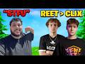 Faxuty DEBATES Who's The Better Player: Clix or Reet