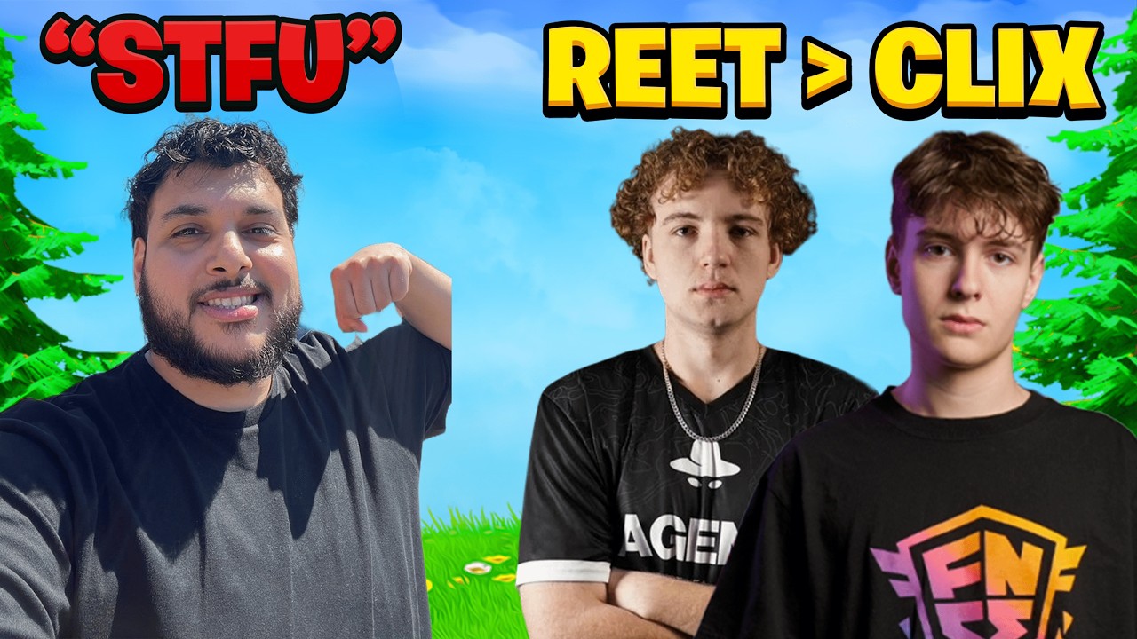 Faxuty DEBATES Who's The Better Player: Clix or Reet