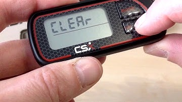CSX P375 Pedometer, How to Use - Functions – Video 2