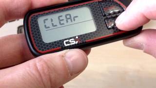 CSX P375 Pedometer, How to Use - Functions – Video 2