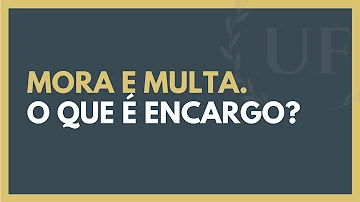 O que significa encargos do cartão de crédito?