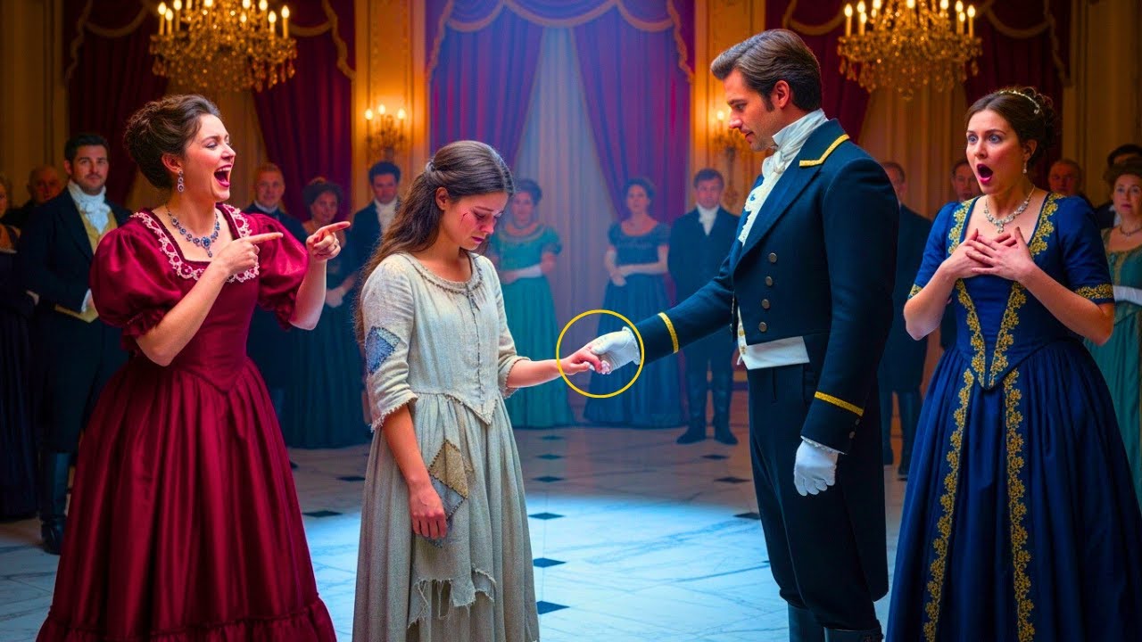 Nevlastní sestra byla na plese opovrhovaná… až dokud jí vévoda nevzal za ruku