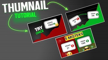 “How to make a YouTube thumbnail? | Complete tutorial on making attractive thumbnails!