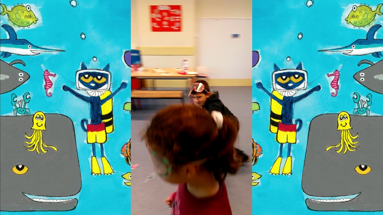 Play English (6-9) : Pete the Cat - Scuba Cat - YouTube
