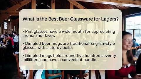 What Is the Best Beer Glassware for Lagers? | The Pint Guy