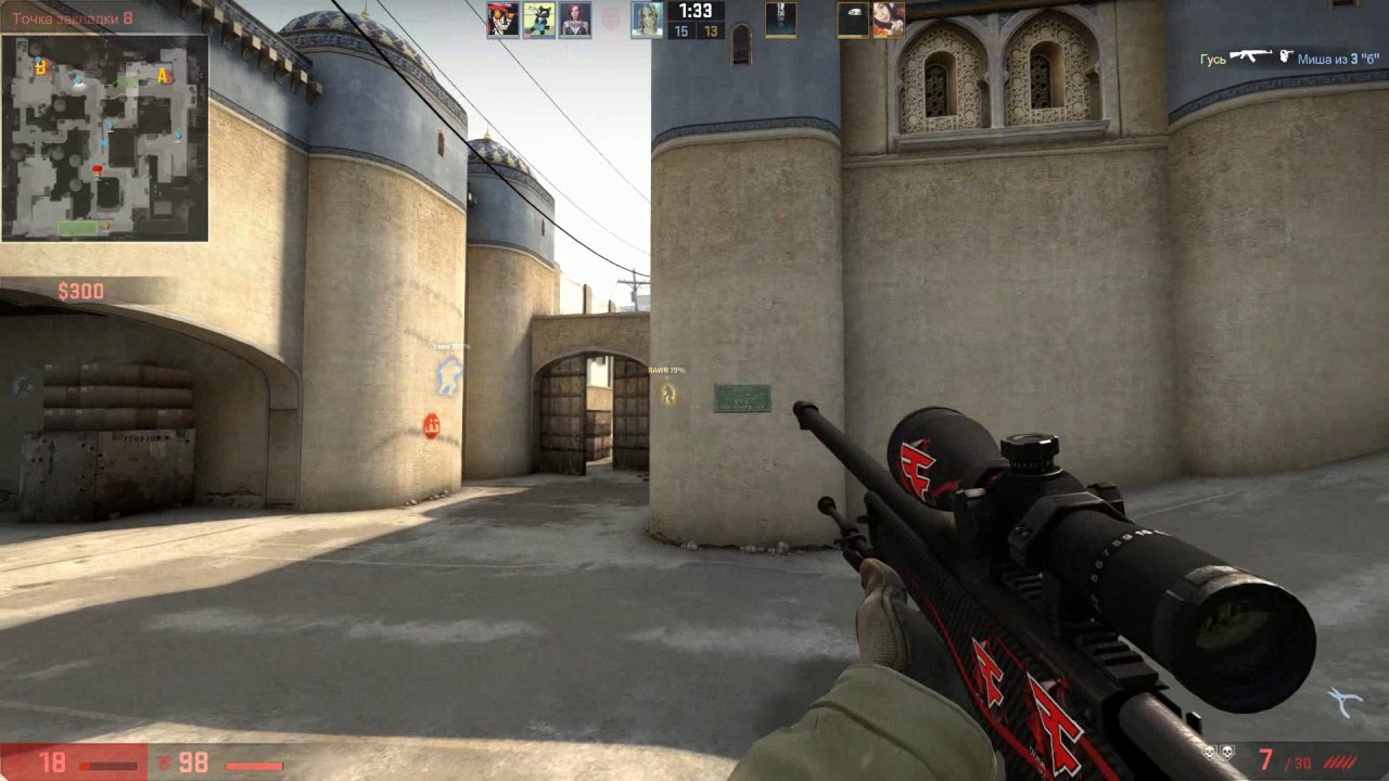 Awp with crosshair фото 104