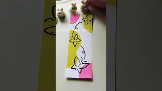 Boho style art bookmark #bookmark #diy #art #craft #handmade #painting #boho #craftideas #gift #asmr