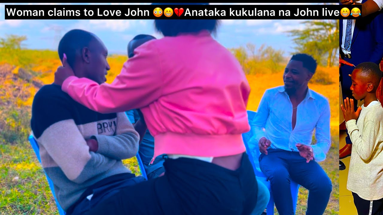 Maajabu💔😭This Lady claims to be in love with John!! Hadi anakalia John😄John’s reaction shocked us😳😟