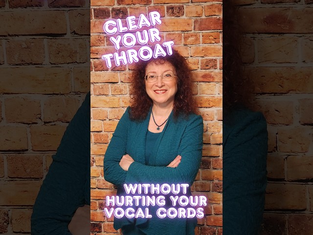 How to Clear Your Throat Without Hurting Your Vocal Cords - Professional Voice Care Center