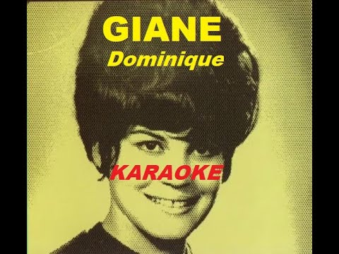 Giane - Dominique (Karaoke) (Com Piano) 1964 - YouTube