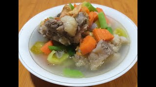 Buntut Sapi Masak Asem Asem
