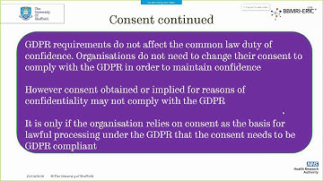 ELSI Dialogues - The GDPR and Scientific Research: Consent