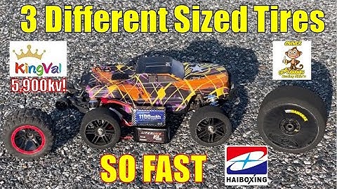 HBX 16890A Run on 2s and 3s - up to 57 mph! This Thing RIPS!!! 5900KV Motor, 60A ESC, Liperior Power