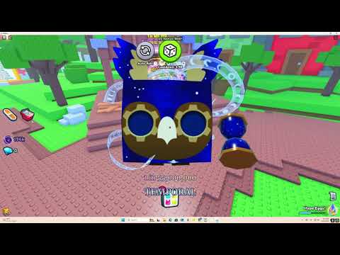 I used 100 mega dice in the new update to get THE NEW HUGES... (Pet simulator 99)
