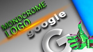 MONOCROME LOGO | Google || Tutorial#logo google screenshot 5
