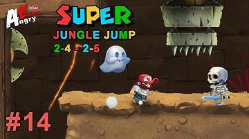 🏝️Super Jungle Jump - Gameplay #14 (level 2-4 - 2-5)