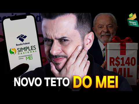 CUIDADO COM O NOVO TETO DO MEI! O novo limite de R$ 140 mil tem um detalhe que pode te custar caro!