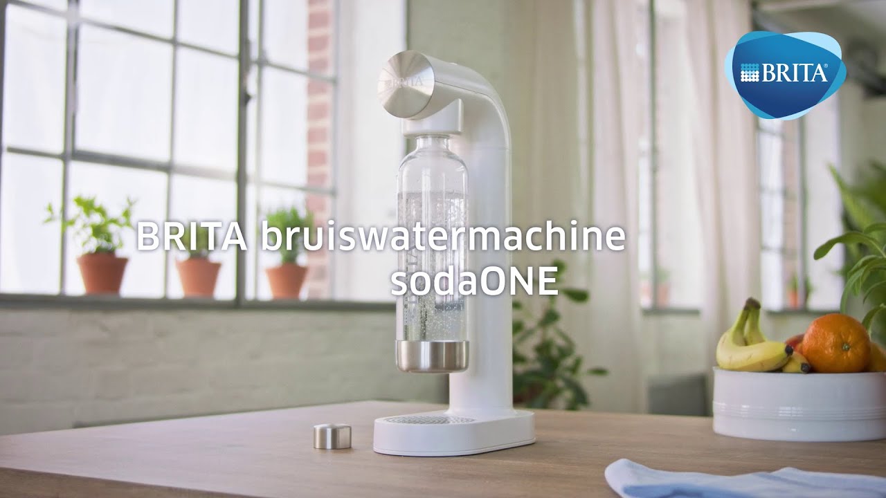 BRITA Trinkflasche Brita Glas-Flasche 1L Für SodaTrio Wasserprudler 2er Ersatzflaschen S048w03w