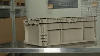 Quantum Storage | Heavy Duty Straight Wall Stacking Containers | Commercial | Social Media Content
