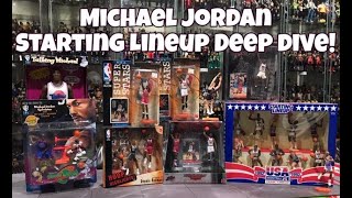 A Michael Jordan Kenner Starting Lineup Deep Dive!  Starting Lineup and Mattel's Version Discussion!