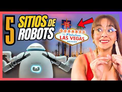Conocí más de 3 robots sorprendentes en Las Vegas 🤖