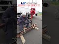 スリングの長さを調整する方法Ⅱ　#重機回送  #ユニック　#スリング　#レバーホイスト