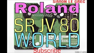 Roland Expansion Sr Jv80 World