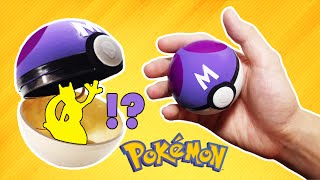 Pokemon  How to make pokeball openable (Master ball) with Mewtwo  surprise ball