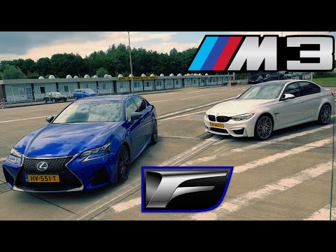 BMW M3 Competition vs Lexus GS F Review | Battle of the Badges