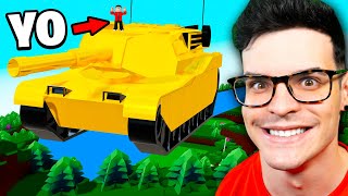 Construimos el TANQUE MÁS GRANDE de Roblox...